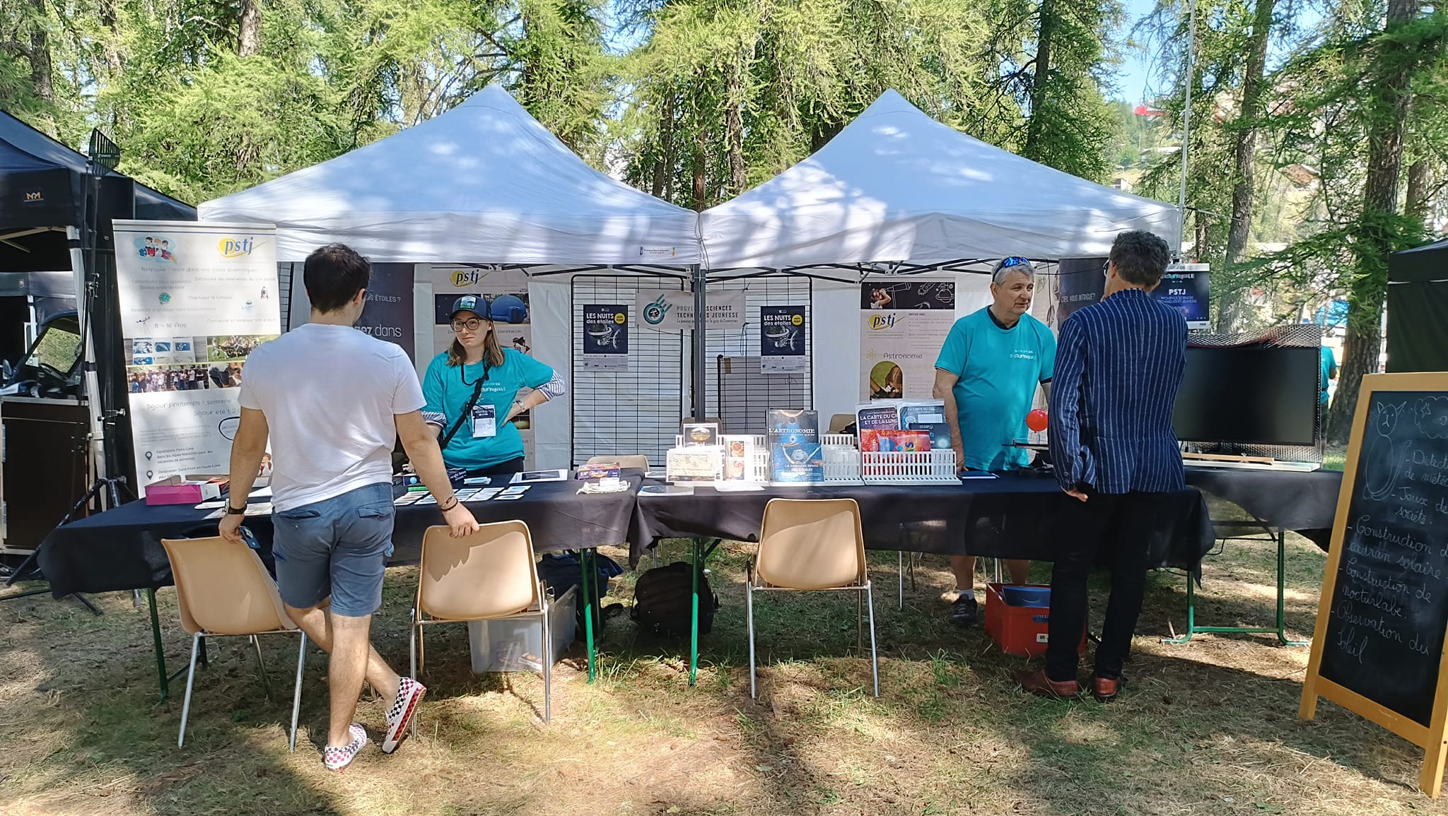le stand PSTJ à l'astrovalberg 2024